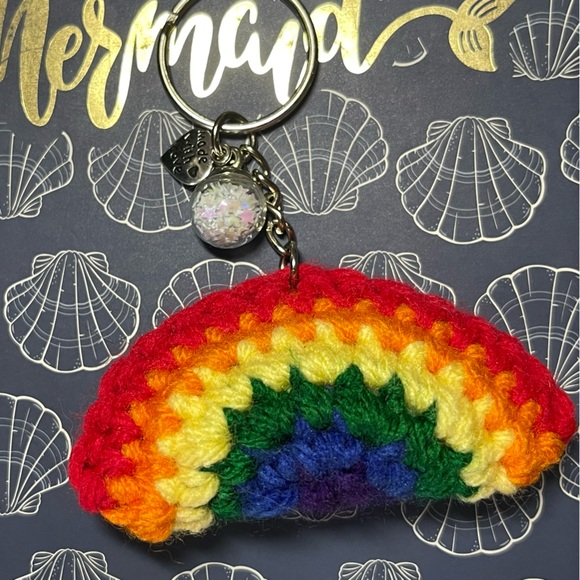 Rainbow Pride Keychain - Picture 2 of 3